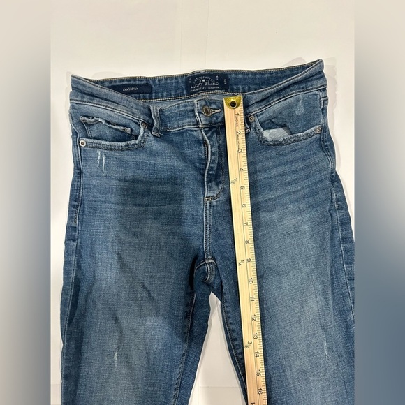 Lucky Brand Ava Skinny Jeans Women’s 6/28 Medium Wash Distressed - Picture 9 of 12
